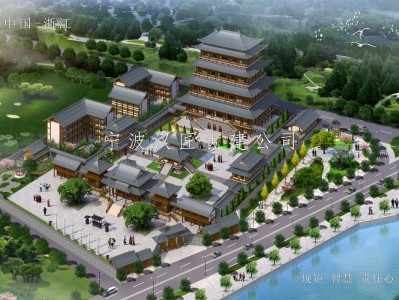 奉化寺院改扩建规划设计施工-石觉寺